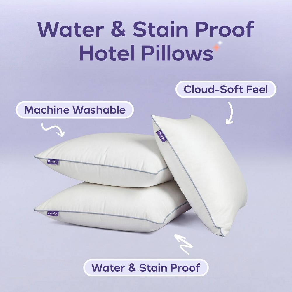 Cushby Hotel Pillow Waterproof & Stain-Resistant