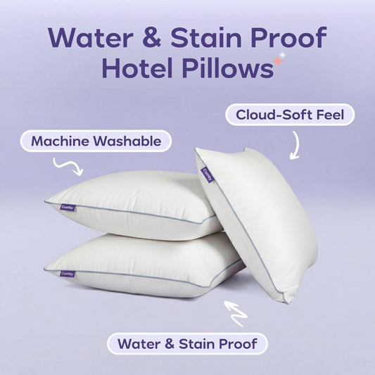 Cushby Hotel Pillow Waterproof & Stain-Resistant