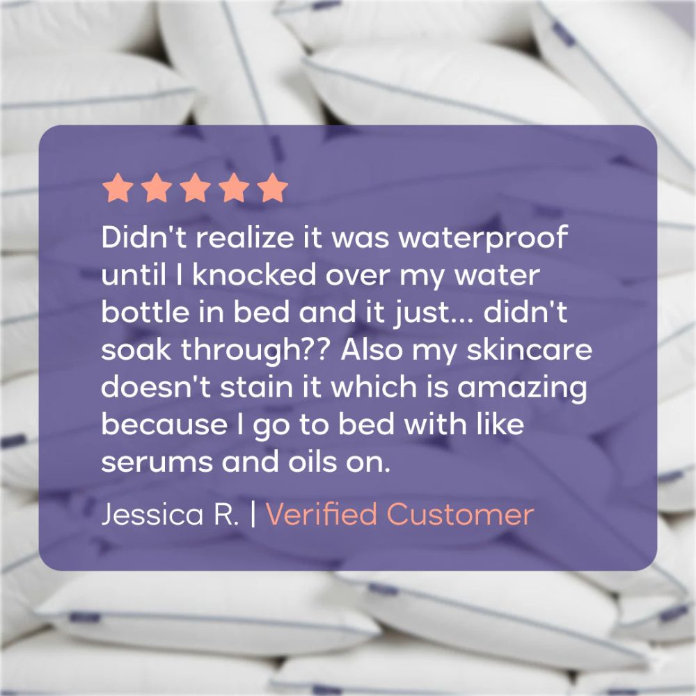 Cushby Hotel Pillow Waterproof & Stain-Resistant