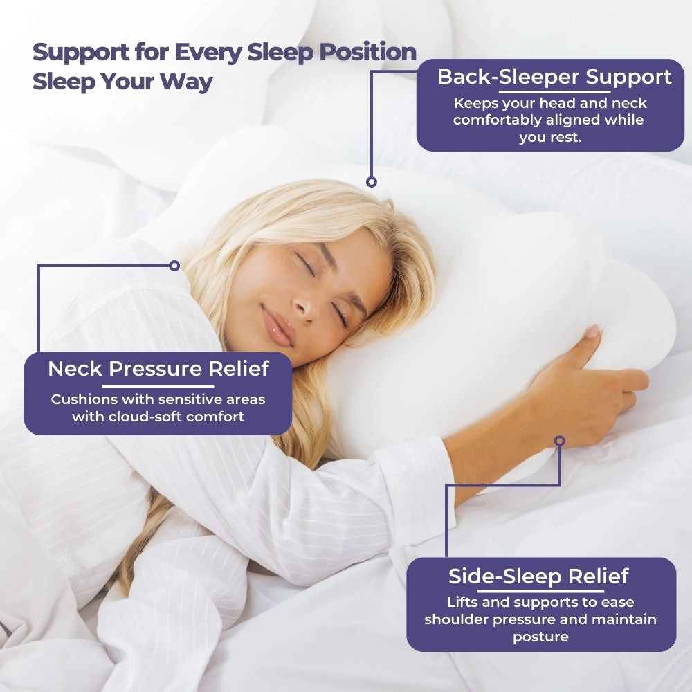CloudAlign Pillow by CushBy